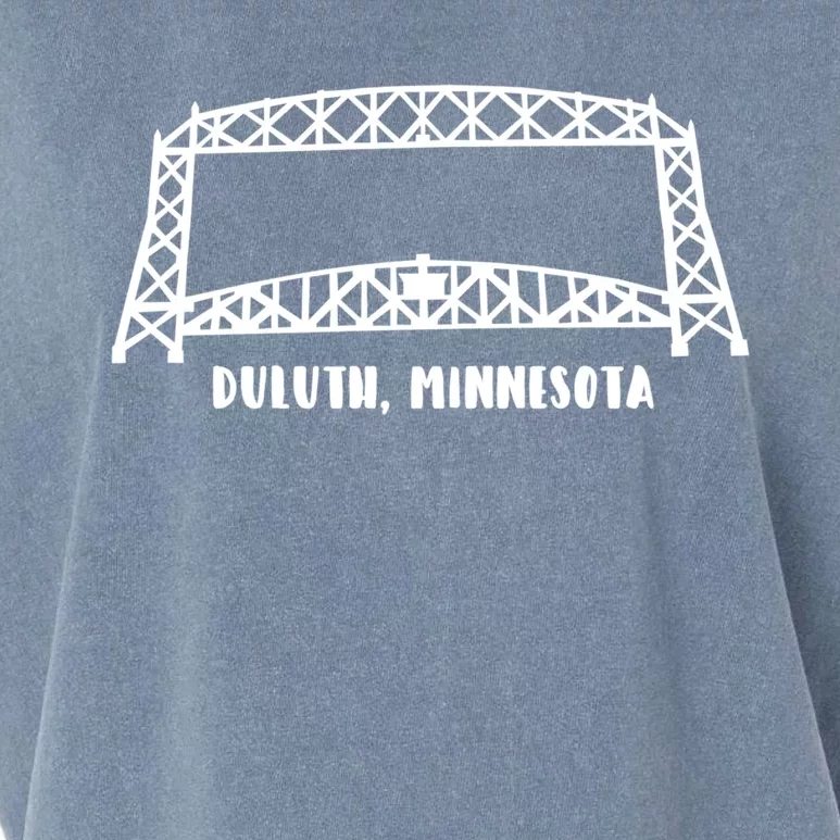 Duluth Mn Aerial Lift Bridge Gift Garment-Dyed Women's Muscle Tee