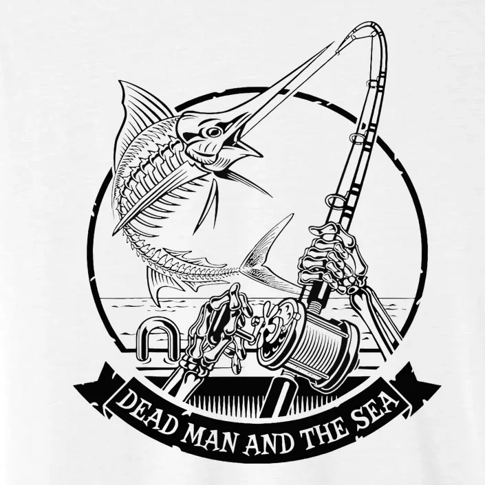 Dead Man And The Sea Dead Fish Skeleton ChromaSoft Performance T-Shirt