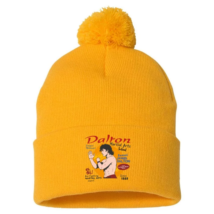 Dalton Martial Arts School 1989 Pom Pom 12in Knit Beanie