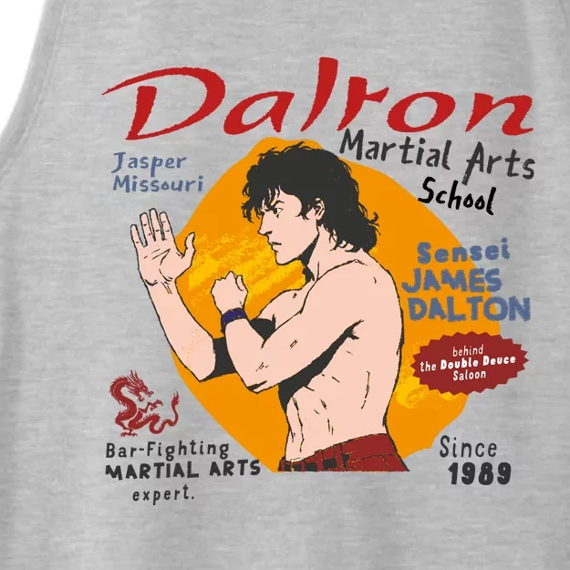 Dalton Martial Arts School 1989 Ladies Tri-Blend Wicking Tank