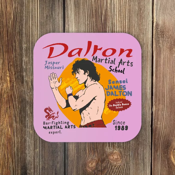 Dalton Martial Arts School 1989 Coaster