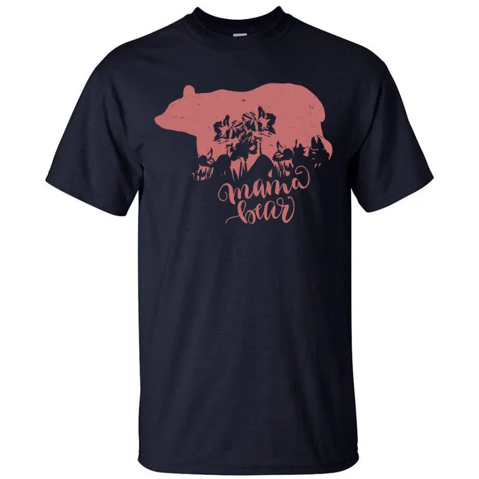 Distressed Mama Bear Tall T-Shirt