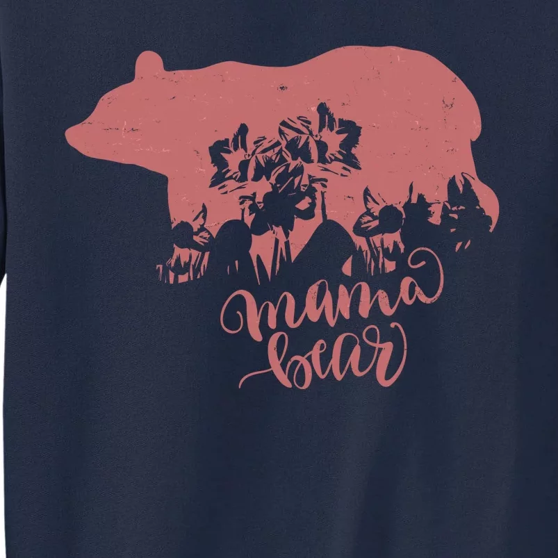 Distressed Mama Bear Tall Sweatshirt