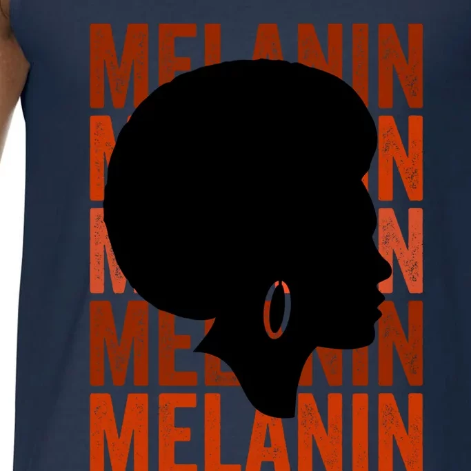 Dope Melanin Black Afro African American Mom Aunt Cute Gift Comfort Colors® Tank Top