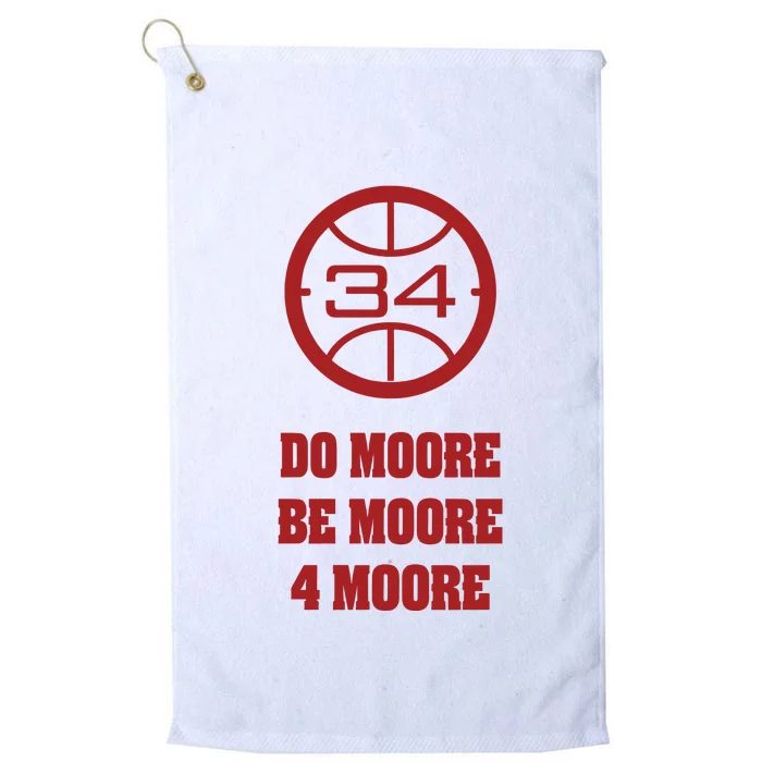 Do Moore Be Moore 4 Moore Platinum Collection Golf Towel