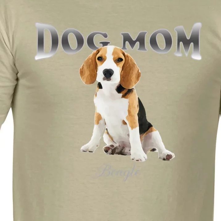 Dog Mom Beagle Designed In Watercolor Gift Comfort Colors T-Shirt