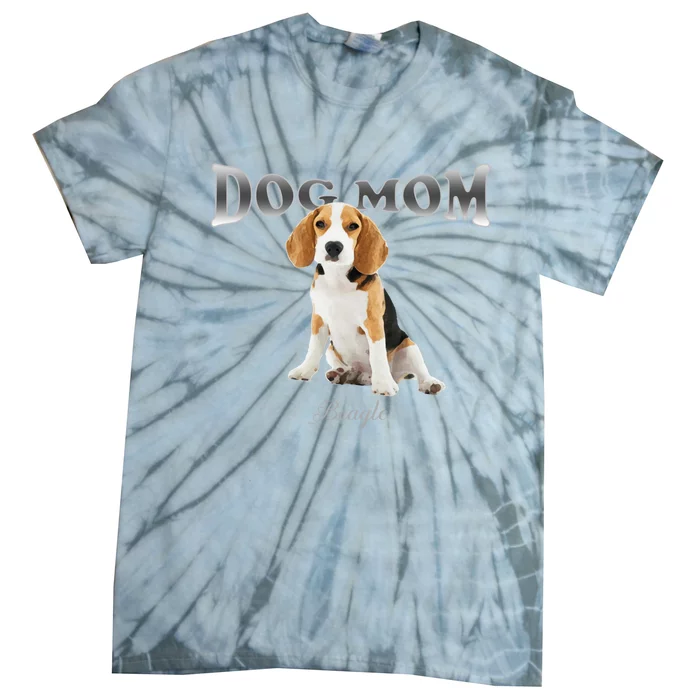 Dog Mom Beagle Designed In Watercolor Gift Tie-Dye T-Shirt