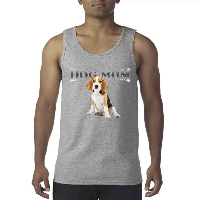 Dog Mom Beagle Designed In Watercolor Gift Tank Top