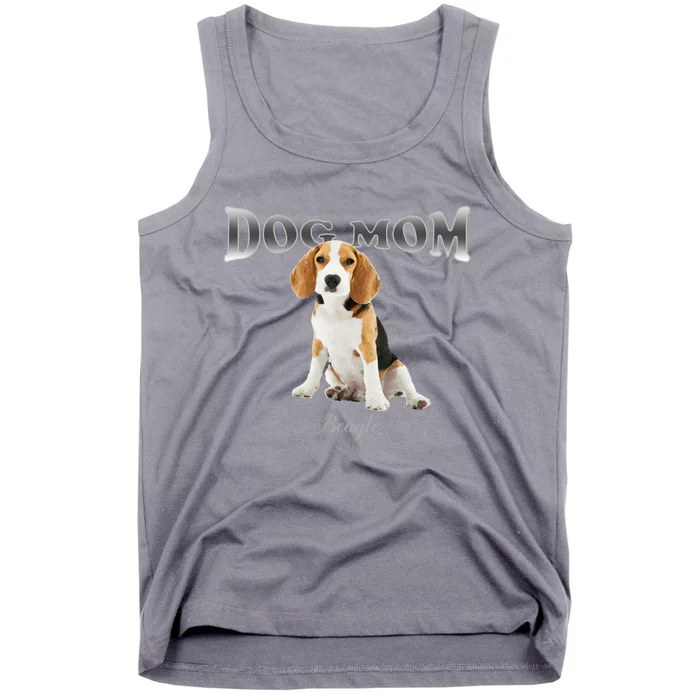 Dog Mom Beagle Designed In Watercolor Gift Tank Top