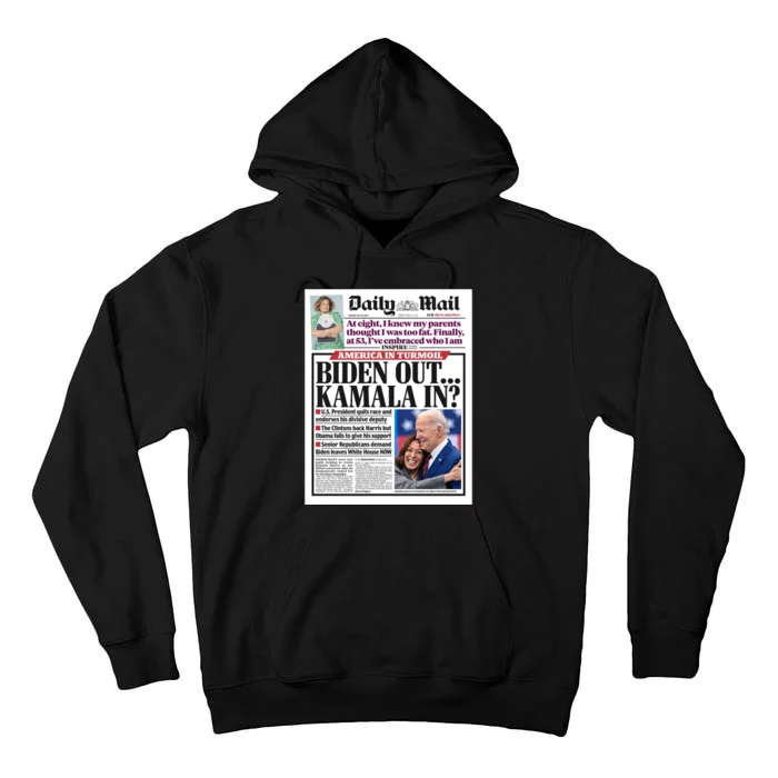 Daily Mail Biden Out Kamala In Tall Hoodie