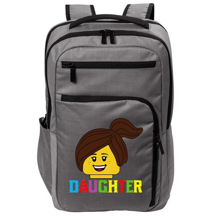 Daughter Master Builder Building Blocks Matching Family Impact Tech Backpack