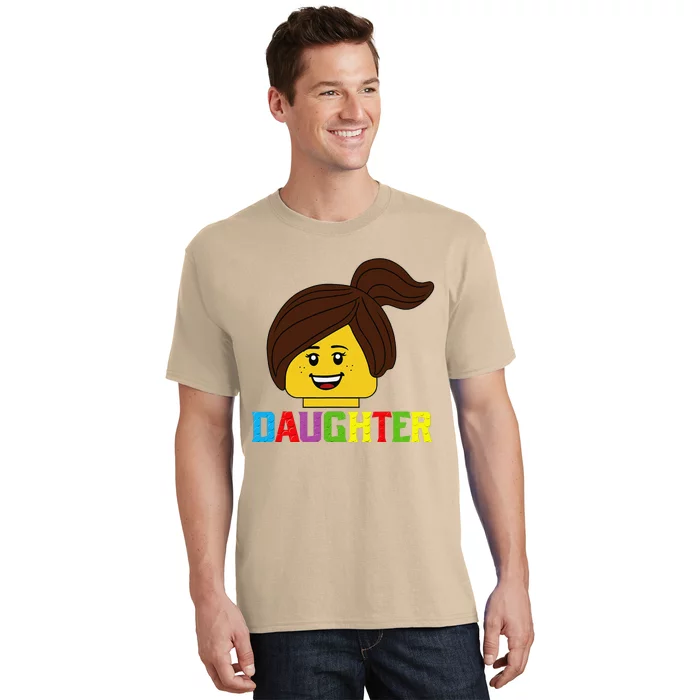 Daughter Master Builder Building Blocks Matching Family T-Shirt