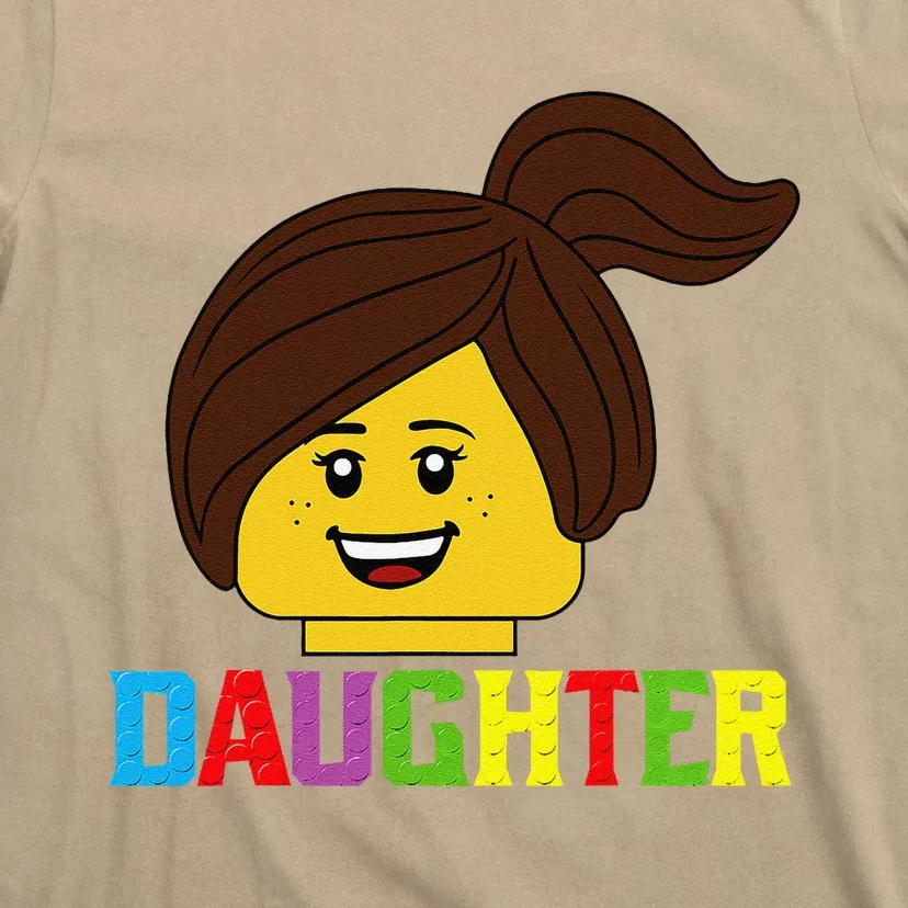 Daughter Master Builder Building Blocks Matching Family T-Shirt