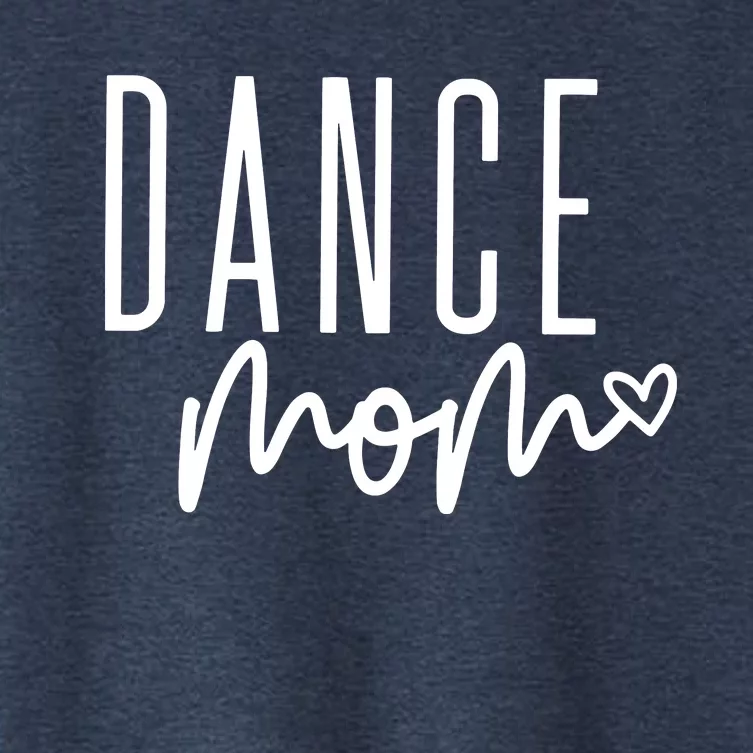 Dance Mom Ballet Dancing Mom Life Girl Dance Mama VNeck Women's Crop Top Tee