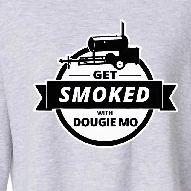 Dougie Mo Bbq Catering Exclusive Custom Clothing Get Smoked Cropped Pullover Crew