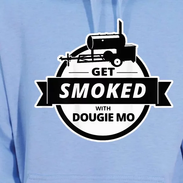 Dougie Mo Bbq Catering Exclusive Custom Clothing Get Smoked Unisex Surf Hoodie