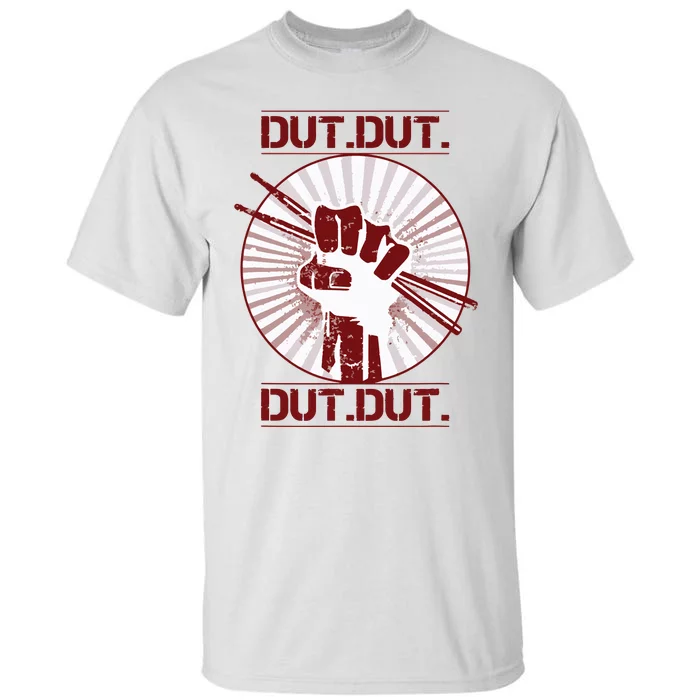 Dut Marching Band Drum Line Musician Tall T-Shirt