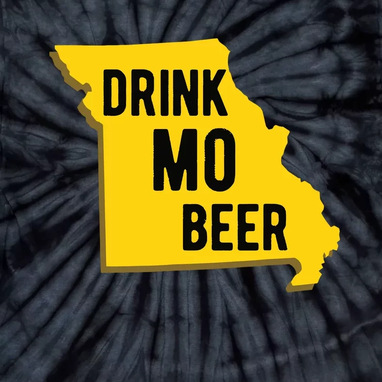 Drink Mo Beer State Of Missouri St Louis Kansas City Tie-Dye T-Shirt