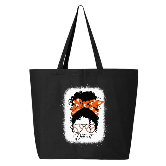 Datroit Messy Bun Bleached I Love Datroit 25L Jumbo Tote