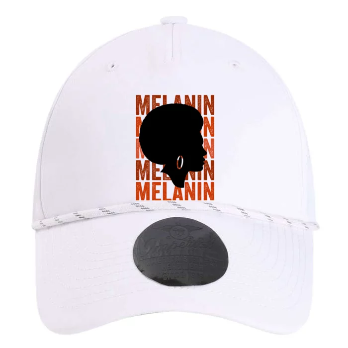 Dope Melanin Black Afro African American Mom Aunt Gift Performance The Dyno Cap