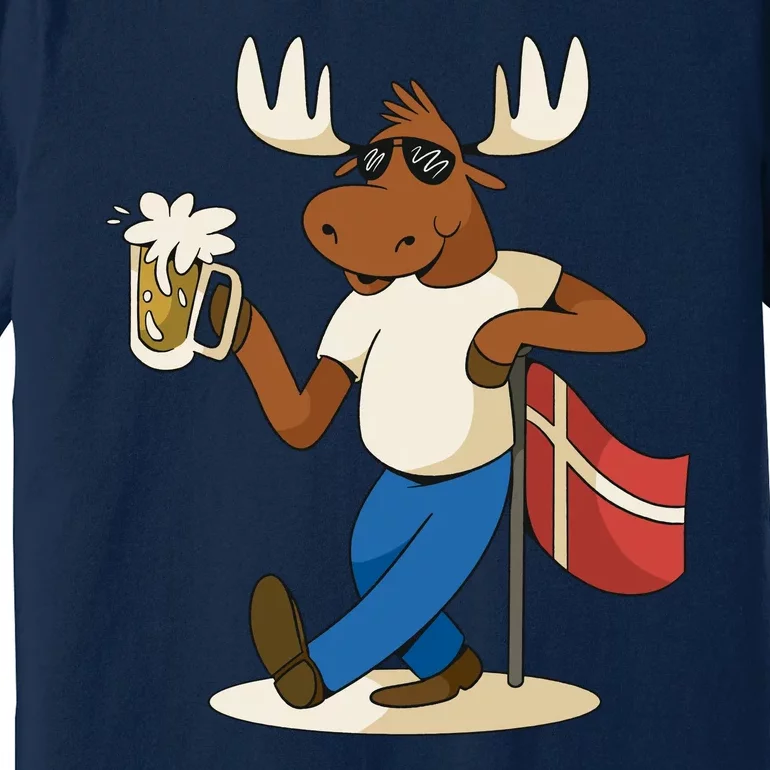 Denmark Moose Beer Premium T-Shirt