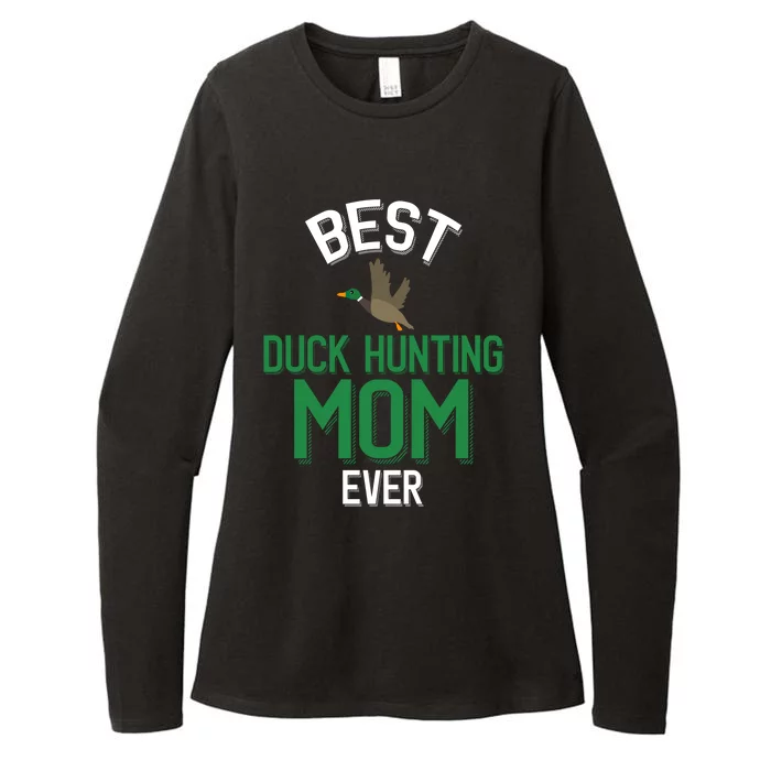 Duck Mom Best Duck Hunting Mom Ever Gift Womens CVC Long Sleeve Shirt