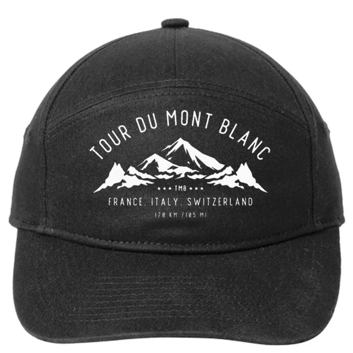 Du Mont Blanc 7-Panel Snapback Hat