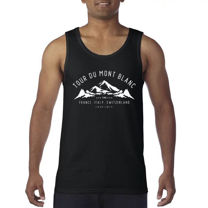 Du Mont Blanc Tank Top