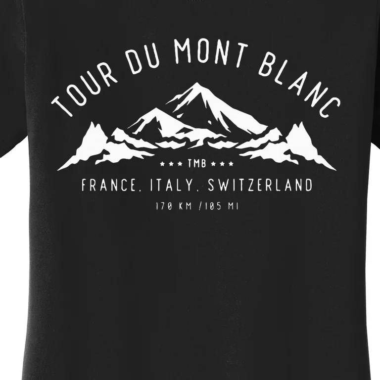 Du Mont Blanc Women's T-Shirt