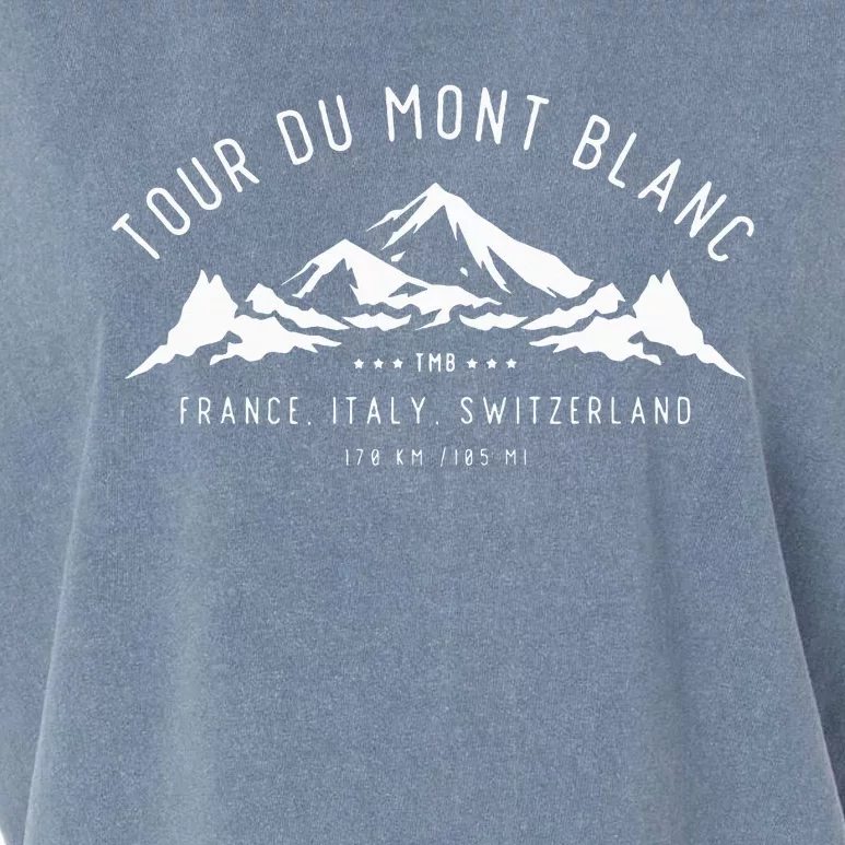 Du Mont Blanc Garment-Dyed Women's Muscle Tee