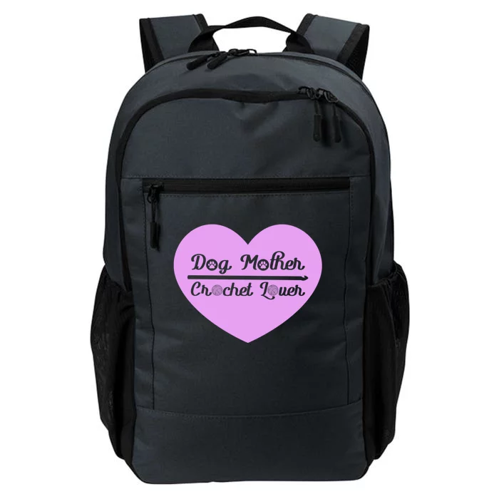 Dog Mother Crochet Lover Crocheting Gift Daily Commute Backpack