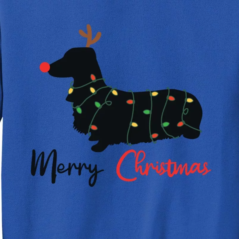 Dachshund Merry Christmas Winter Dogs Christmas Gift Sweatshirt