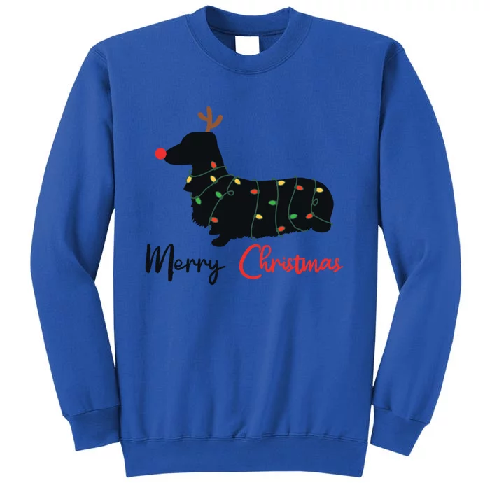 Dachshund Merry Christmas Winter Dogs Christmas Gift Sweatshirt