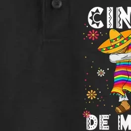 Dabbing Mexican Cinco De Mayo Shirt Mexican Fiesta 5 De Mayo Dry Zone Grid Performance Polo