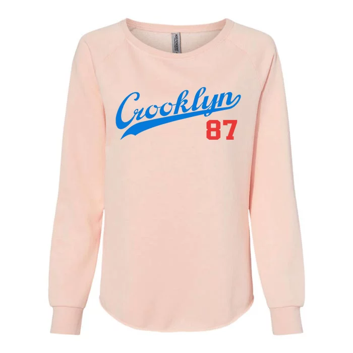 Dj Mister Cee Dead At 57 Crooklyn 87 Limited Womens California Wash Sweatshirt