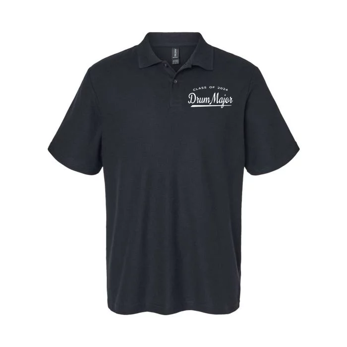 Drum Major Class Of 2024 Marching Band Family Softstyle Adult Sport Polo