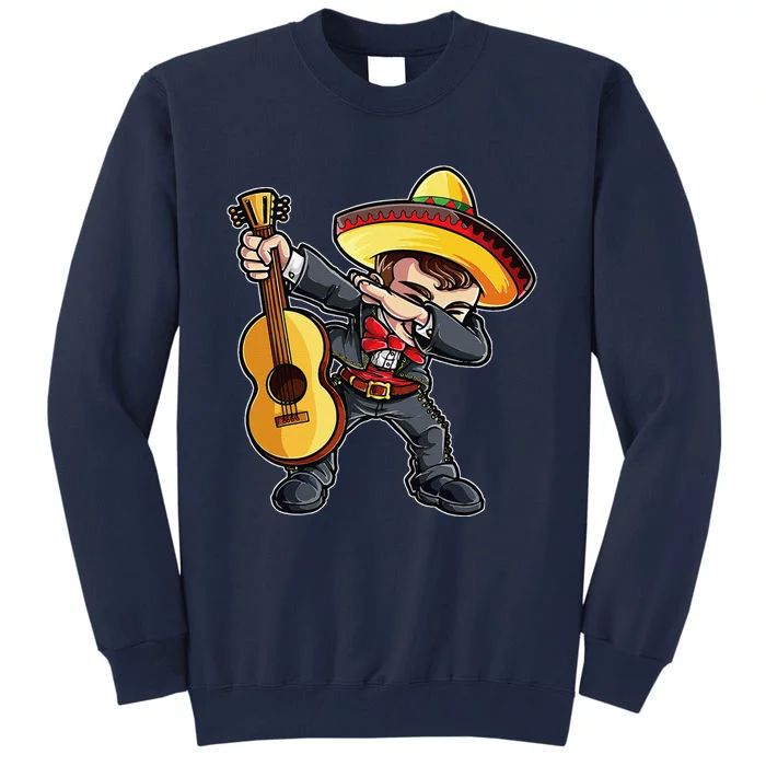 Dabbing Mariachi Cinco De Mayo Mexican Tall Sweatshirt