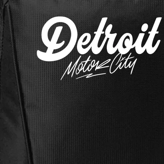 Detroit Motor City City Backpack