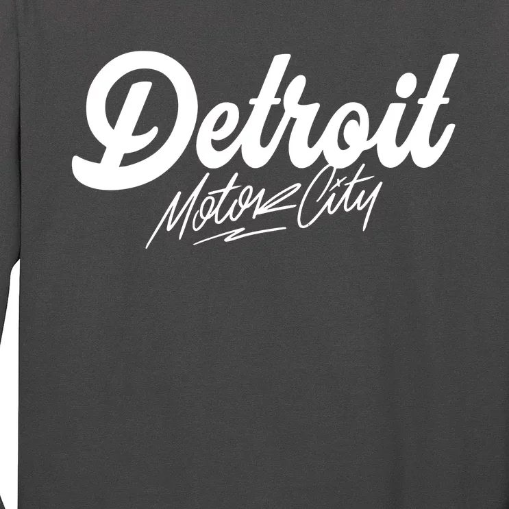 Detroit Motor City Long Sleeve Shirt