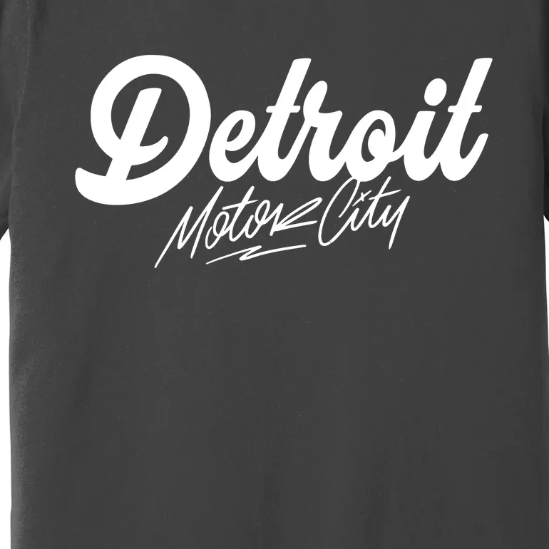 Detroit Motor City Premium T-Shirt