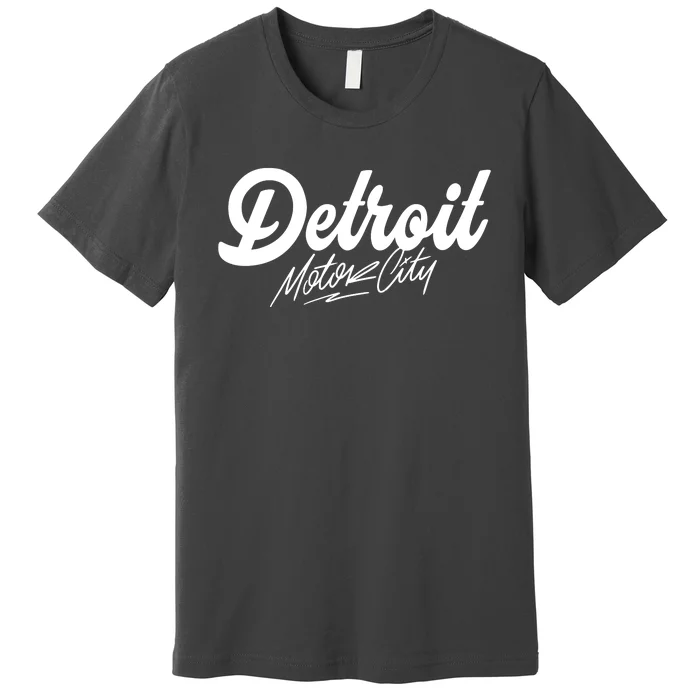 Detroit Motor City Premium T-Shirt