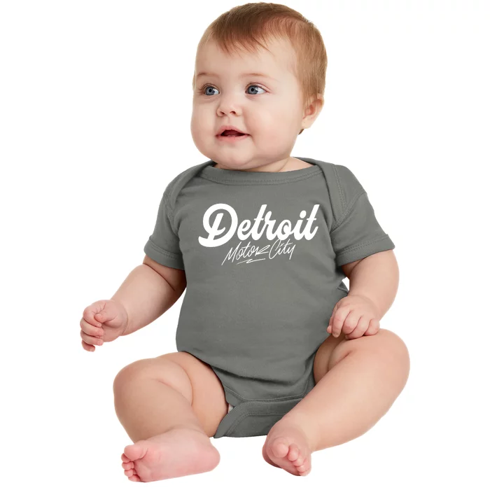 Detroit Motor City Baby Bodysuit