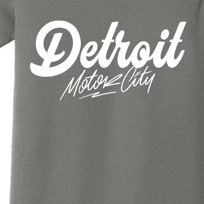 Detroit Motor City Baby Bodysuit