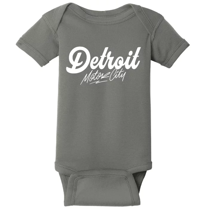 Detroit Motor City Baby Bodysuit