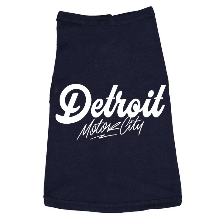 Detroit Motor City Doggie Tank