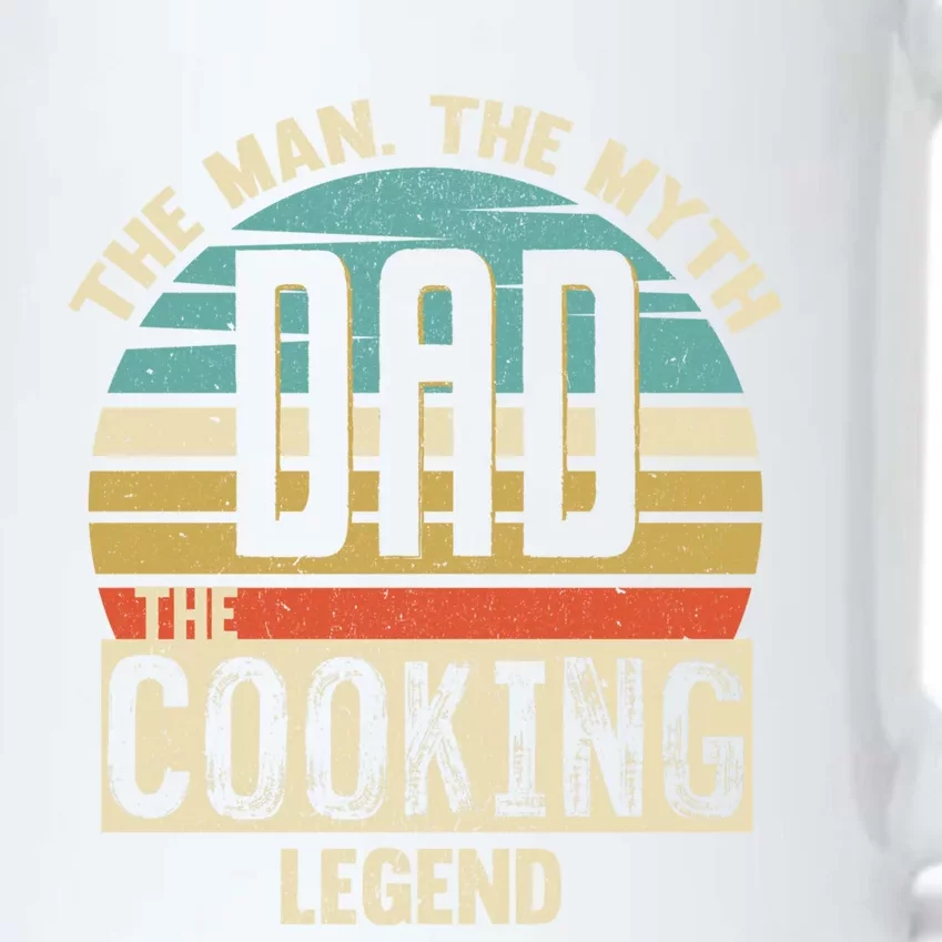 Dad Myth Cooking Legend Amazing Fathers Day Meaningful Gift Black Color Changing Mug