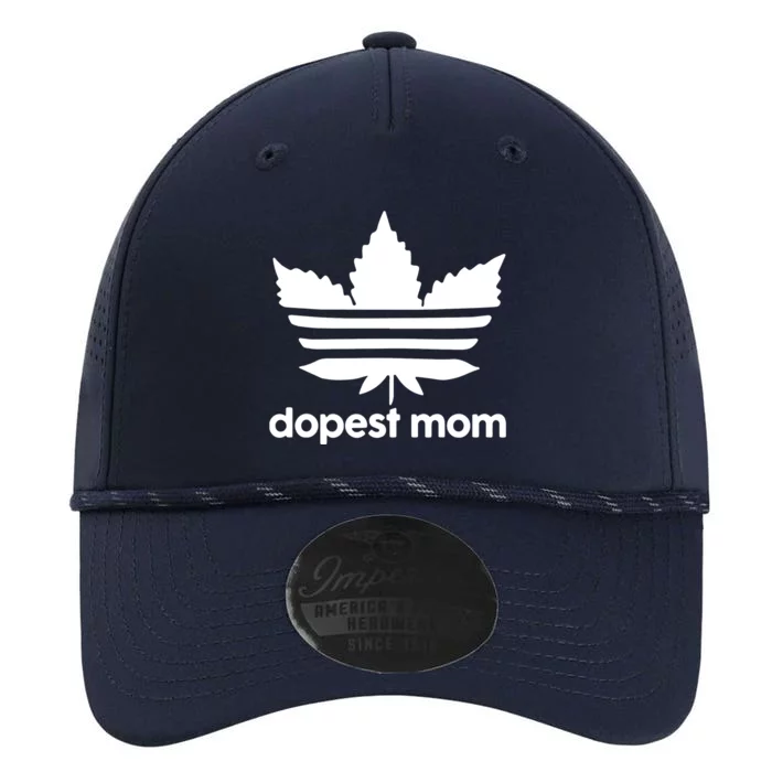 Dopest Mom Cannabis Weed Leaf 420 Pot Stoner Mother Day Performance The Dyno Cap