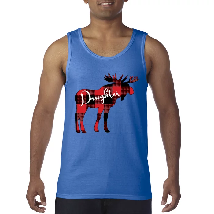 Daughter Moose Christmas Gift Family Matching Moose Gift Cute Gift Tank Top