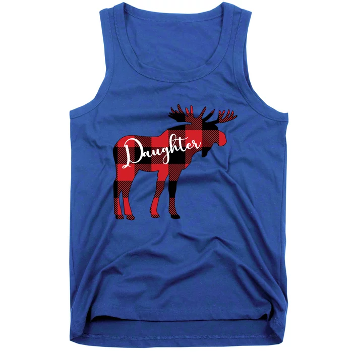 Daughter Moose Christmas Gift Family Matching Moose Gift Cute Gift Tank Top