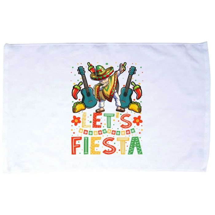 Dabbing Mexican Cinco de Mayo Sombrero Microfiber Hand Towel